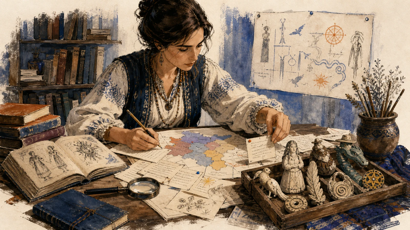 Mitologia românească: Iele, Strigoi, Zburător și restul panteonului uitat