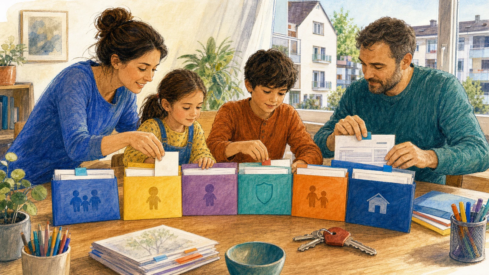 Mută-te în Austria cu actele familiei în ordinea corectă