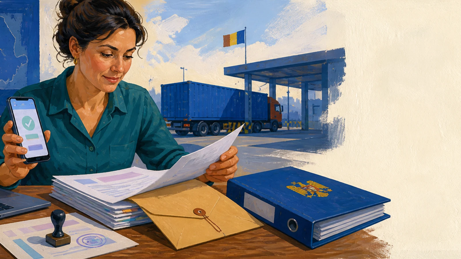 Obține un număr EORI pentru primul import din afara UE
