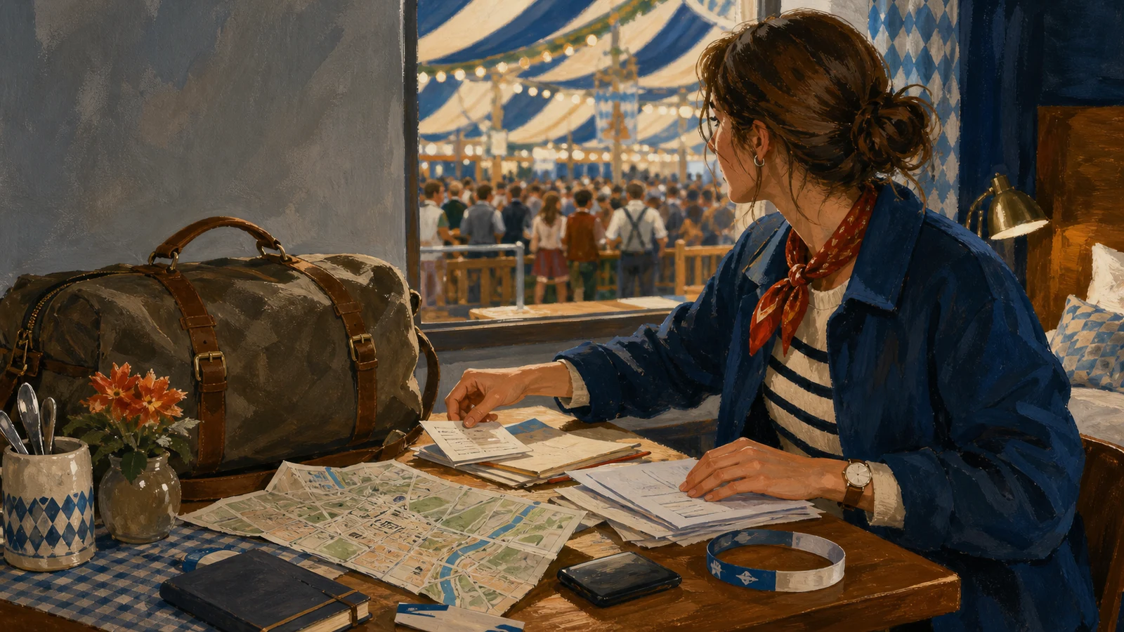 Oktoberfest la München fără improvizații: rezervări, corturi, buget
