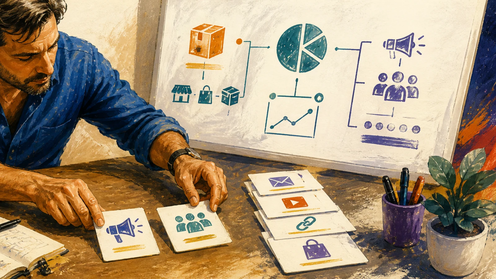 Online marketing and distribution: the terms, channels and tools
