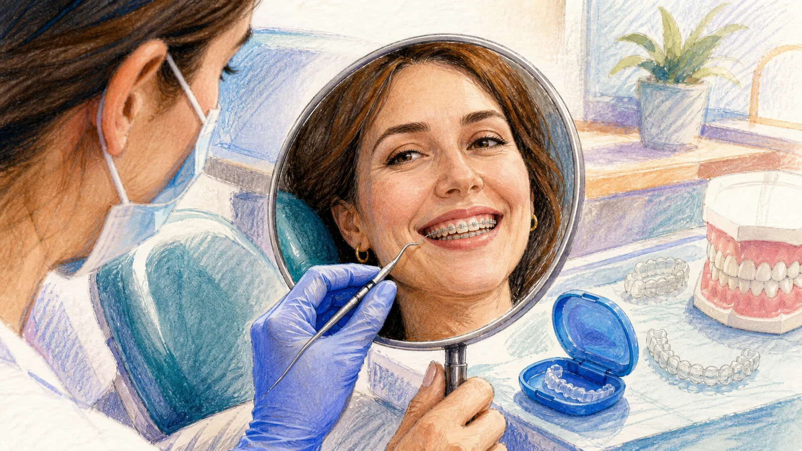 Aparat dentar la 30+: ghidul adultului de la decizie la retenție