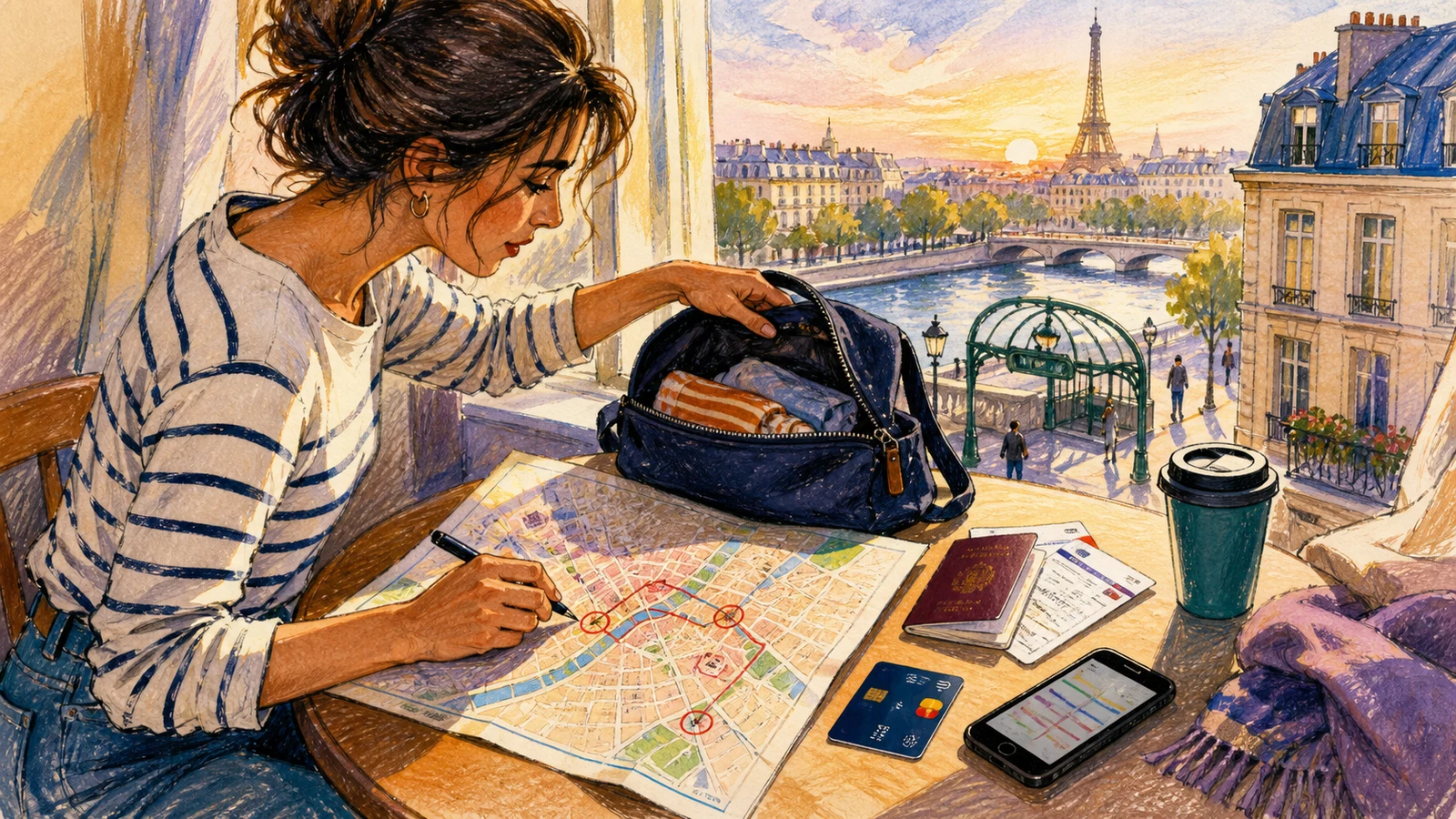 Paris pentru prima dată: itinerariu complet de 4 zile