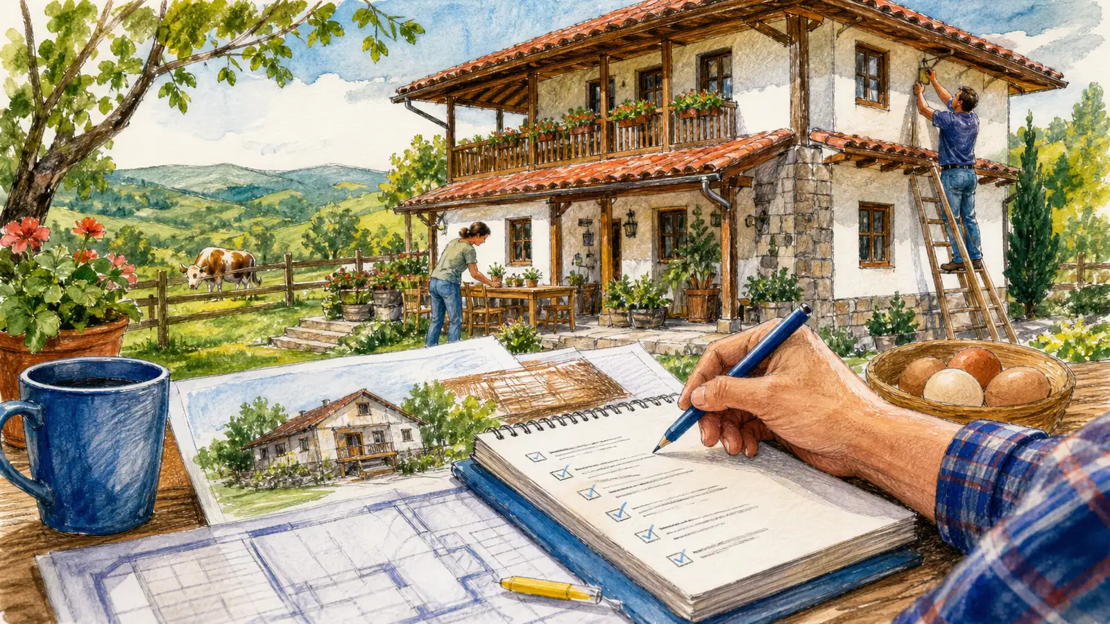 Deschide o pensiune agroturistică cu fonduri europene