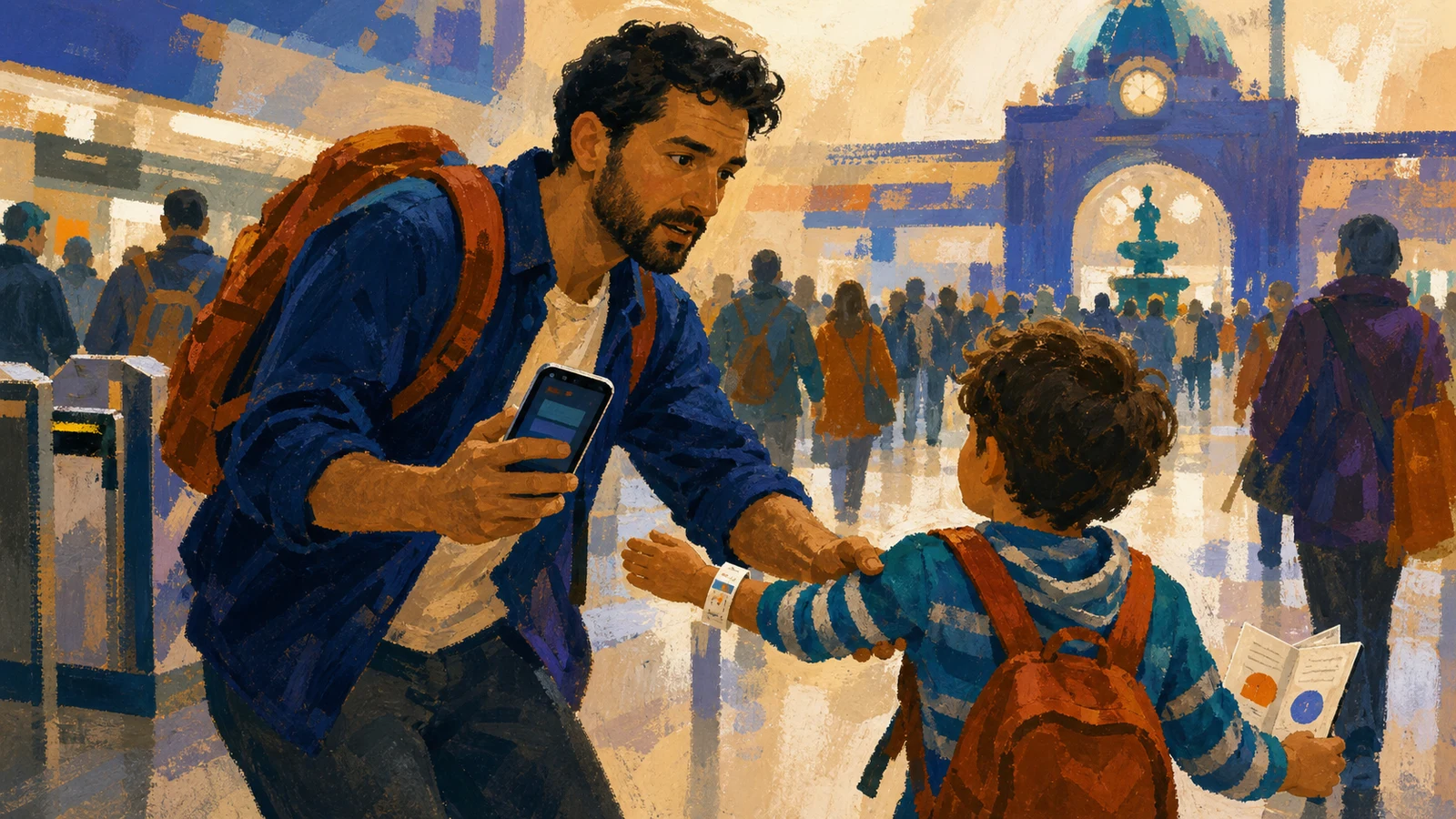 Copilul s-a rătăcit: planul pe care familia lui îl are dinainte
