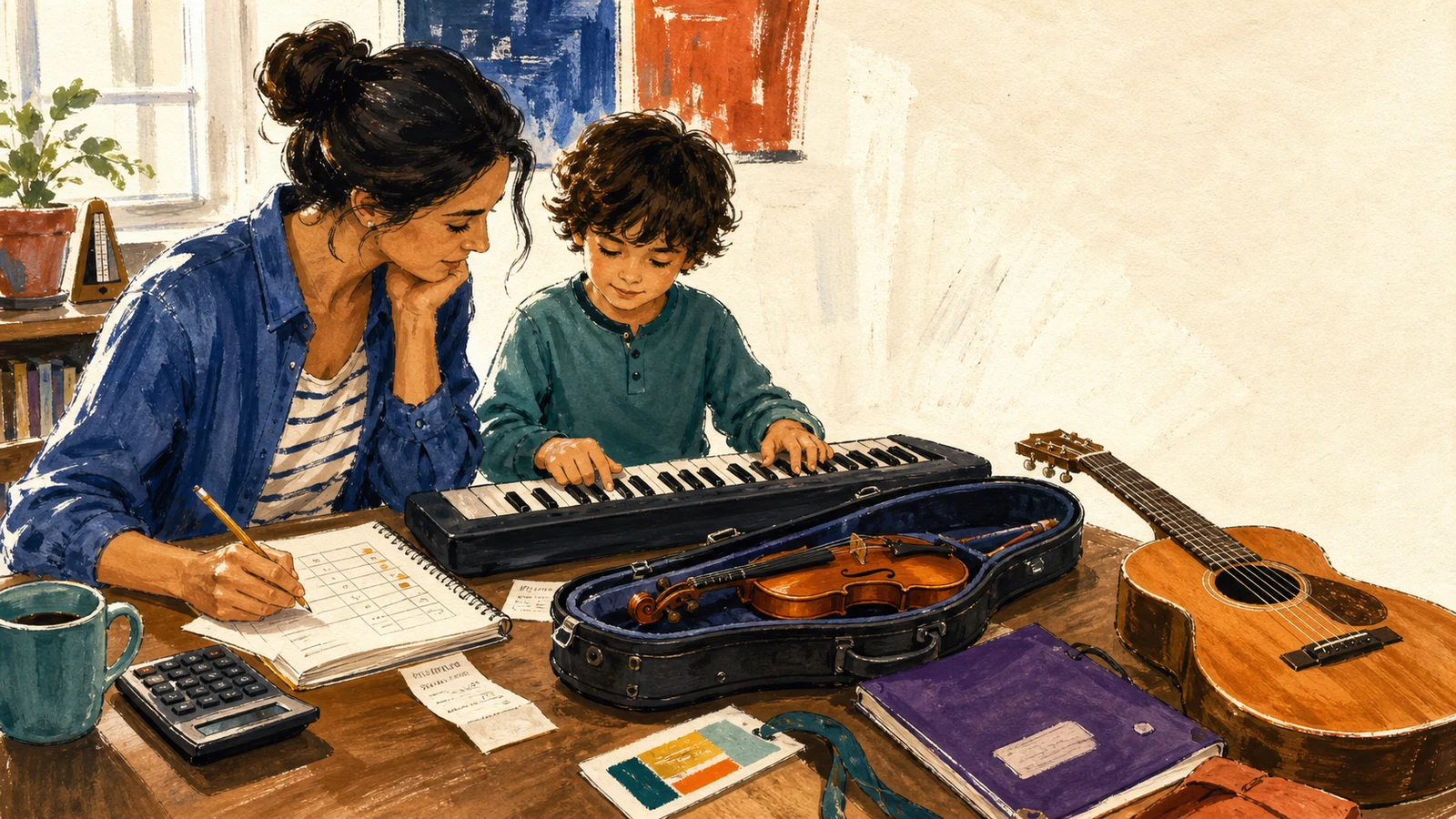 Primul instrument al copilului: la ce vârstă, care instrument și cât costă