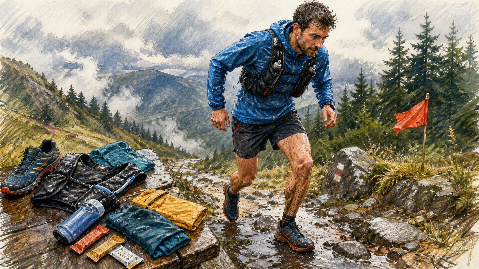Primul semimaraton de trail la munte: pregătire, traseu și ziua cursei