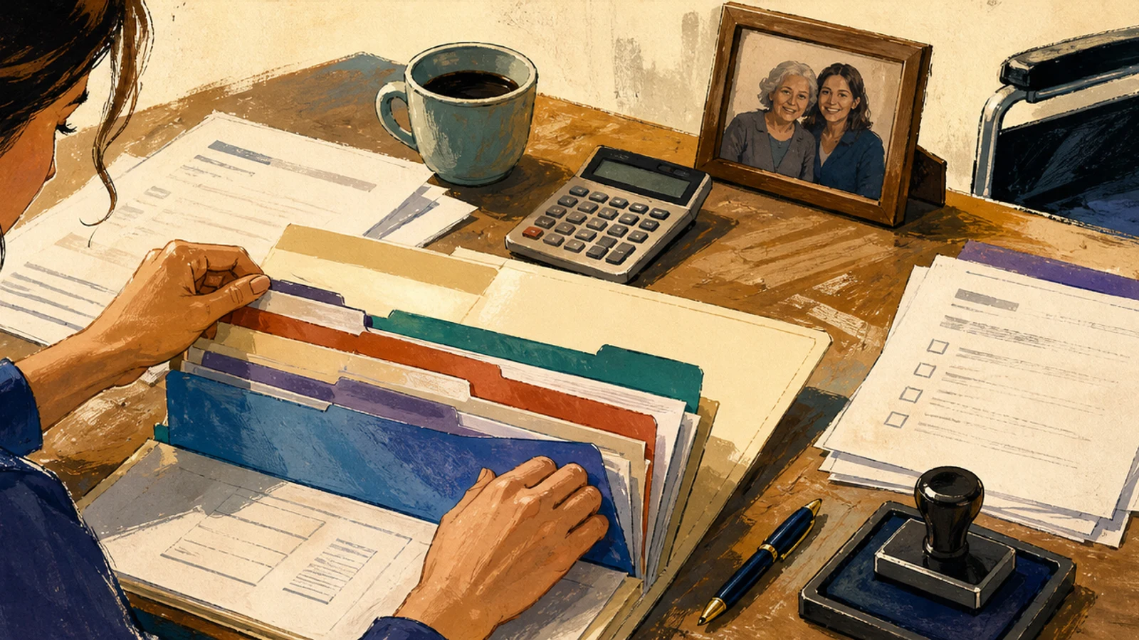 Qualify a parent for Medicaid long-term care