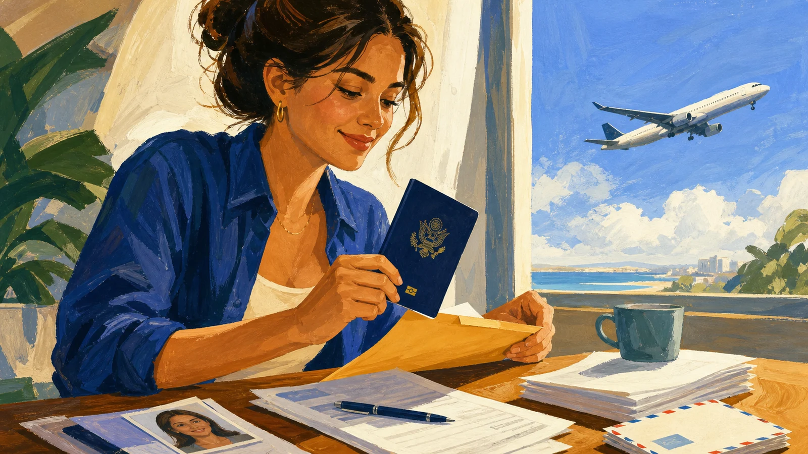 Renew a passport in time for a flight in two weeks