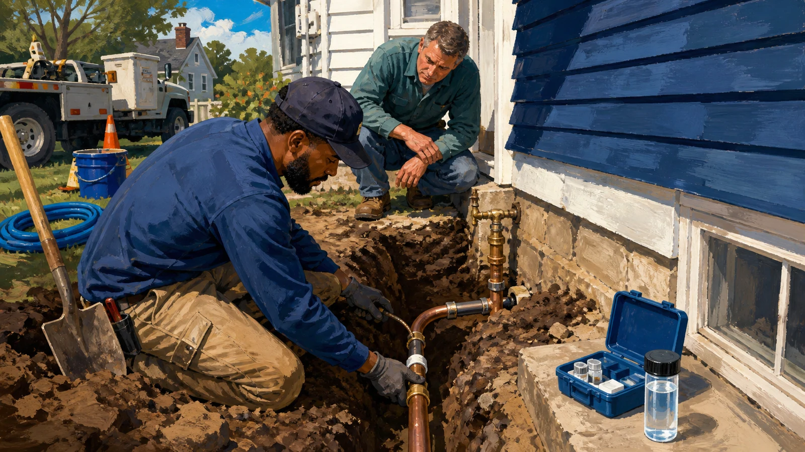 Replace a Lead Service Line Using Available Public Funding
