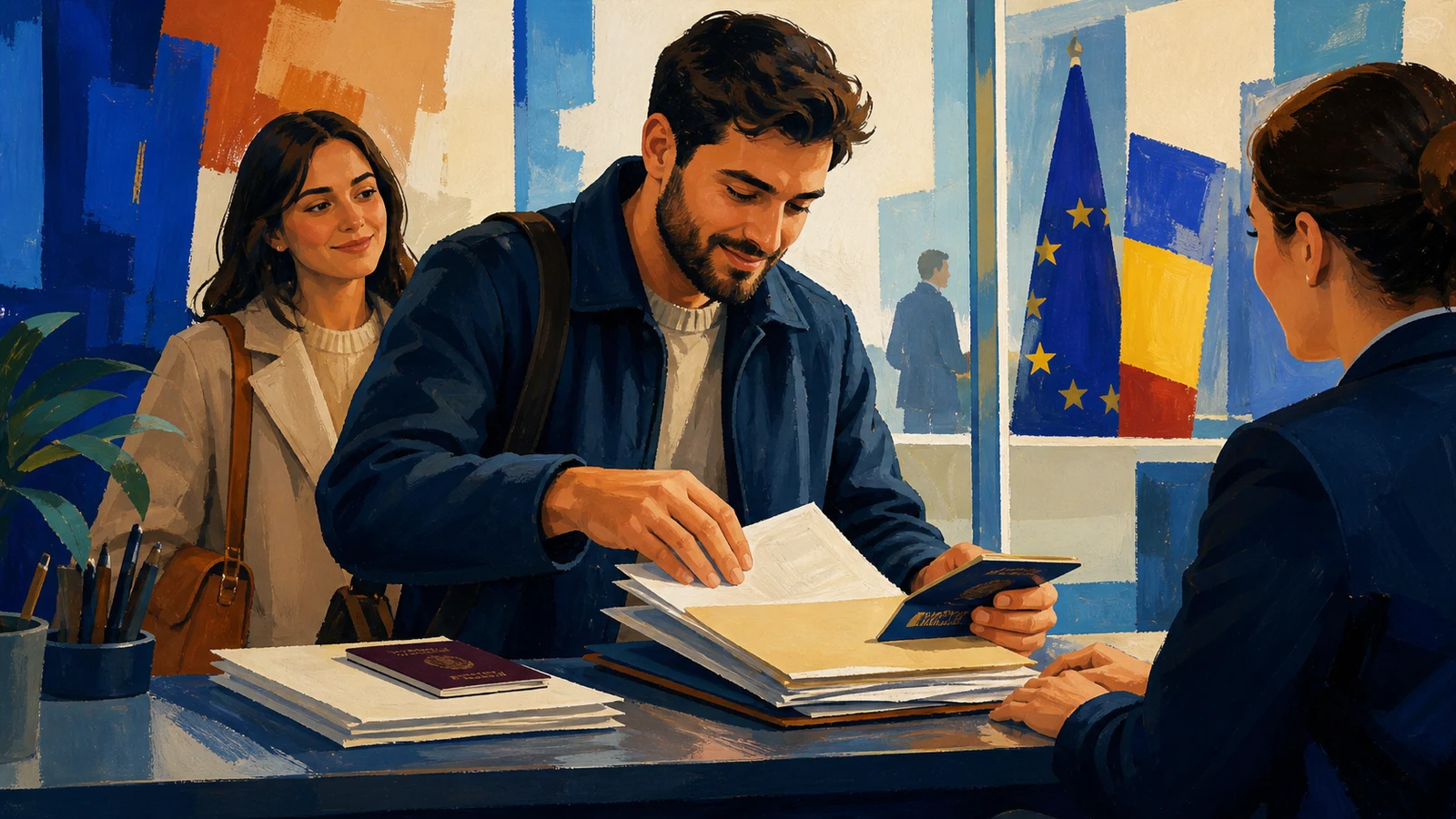 Obține rezidența în România pentru soțul sau soția unui cetățean UE