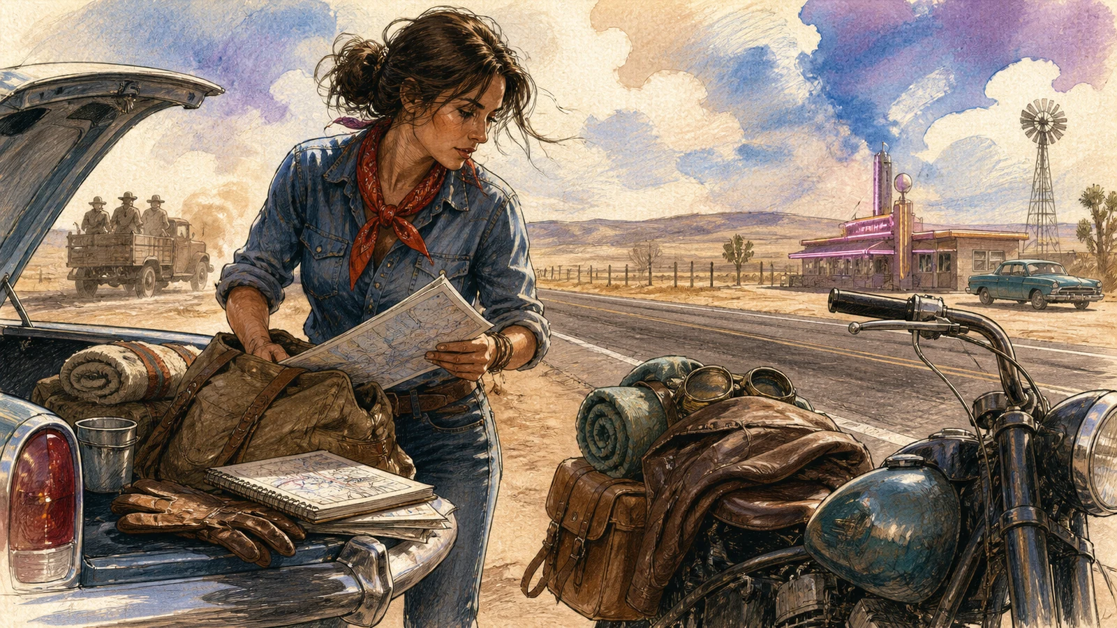 Route 66 și Dust Bowl — drumul migrației spre California în 6 zile cu mașina