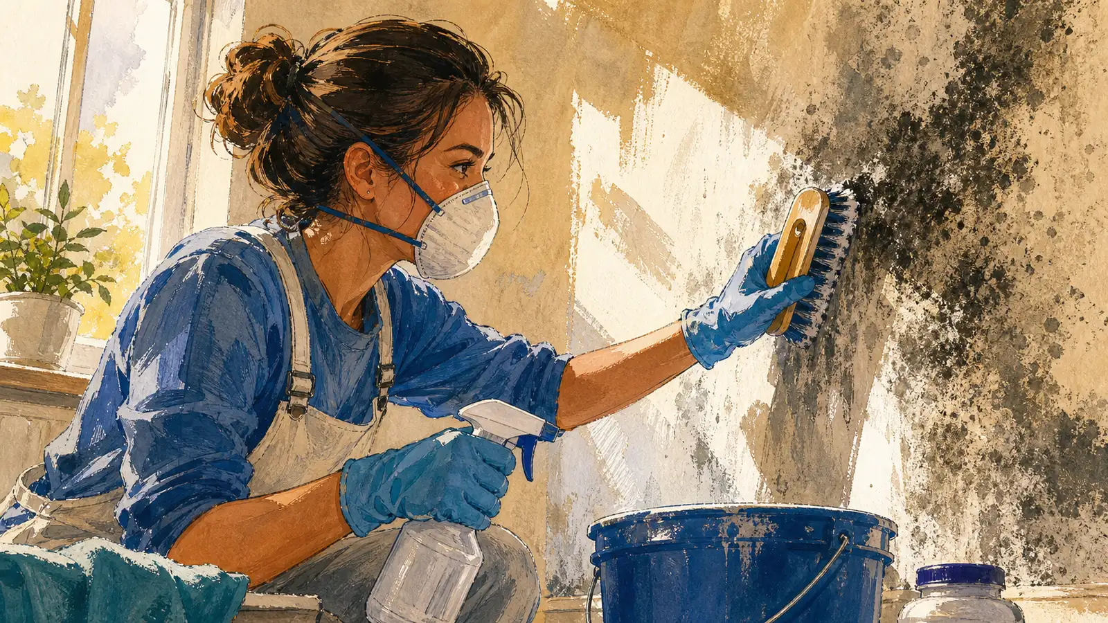 Scapă de mucegaiul din casă — de la cauză la prevenire