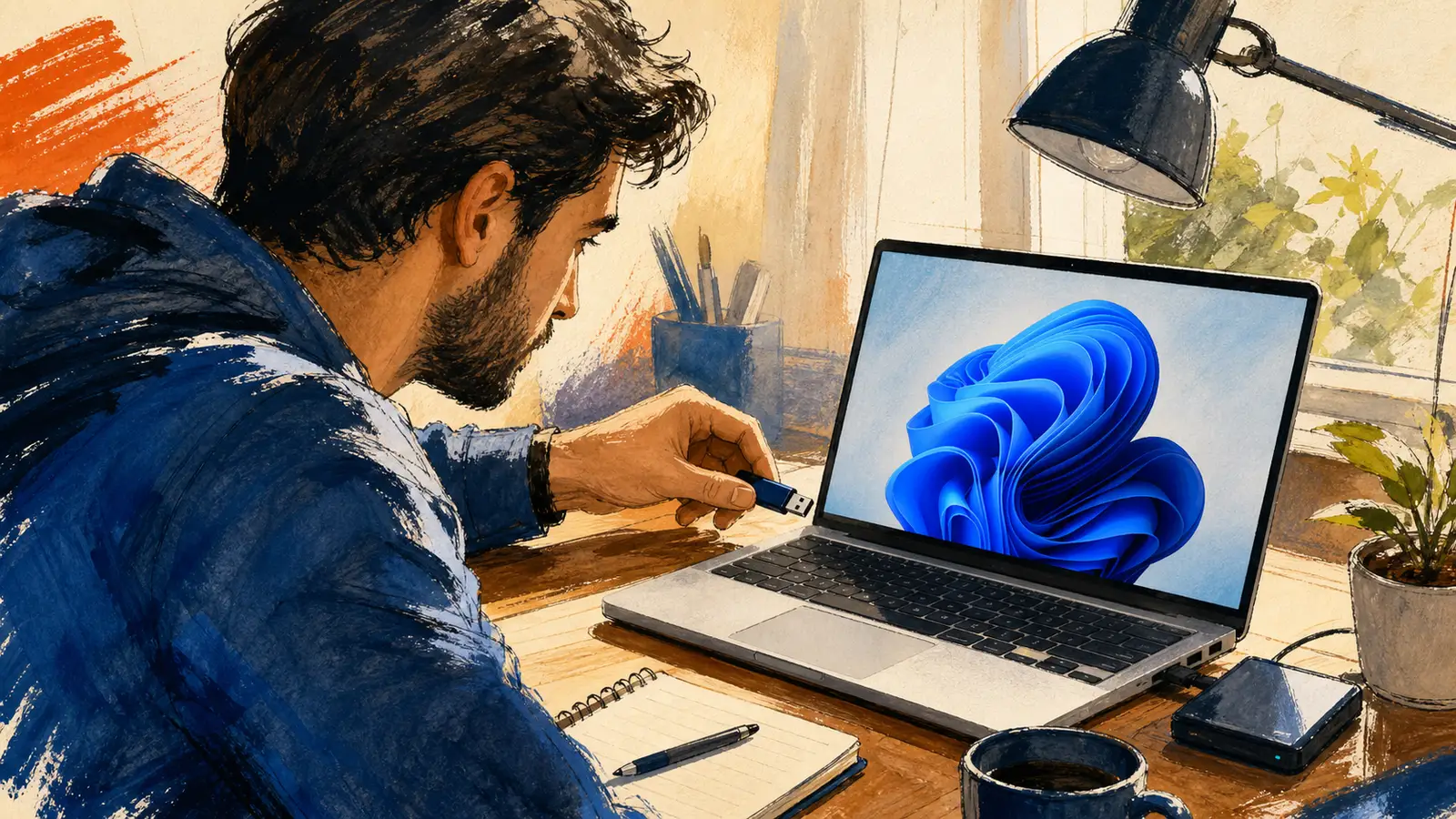 Configurează-ți laptopul nou de la zero