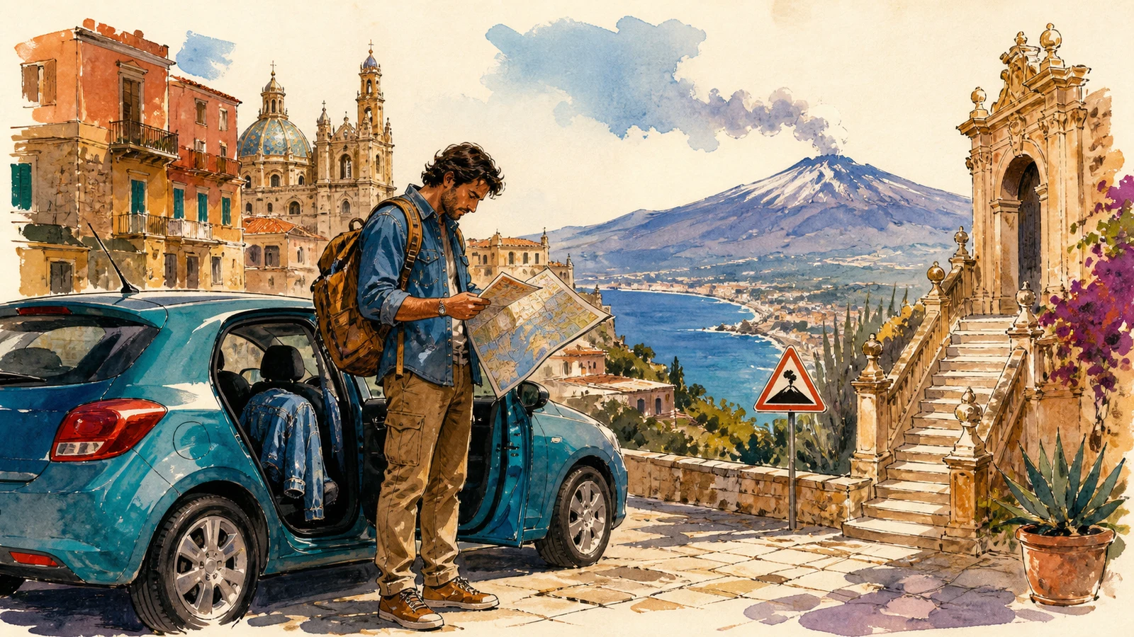 Sicilia cu mașina în 11 zile: Palermo, Etna, Taormina și barocul din sud-est