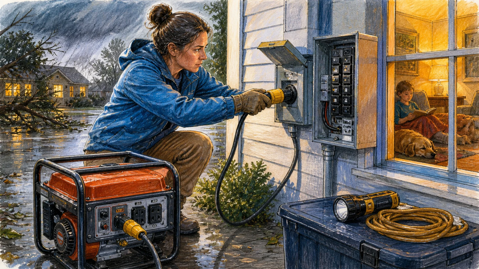 Power Outage Insurance: Size a Generator or Battery Backup That Actually Runs Your House
