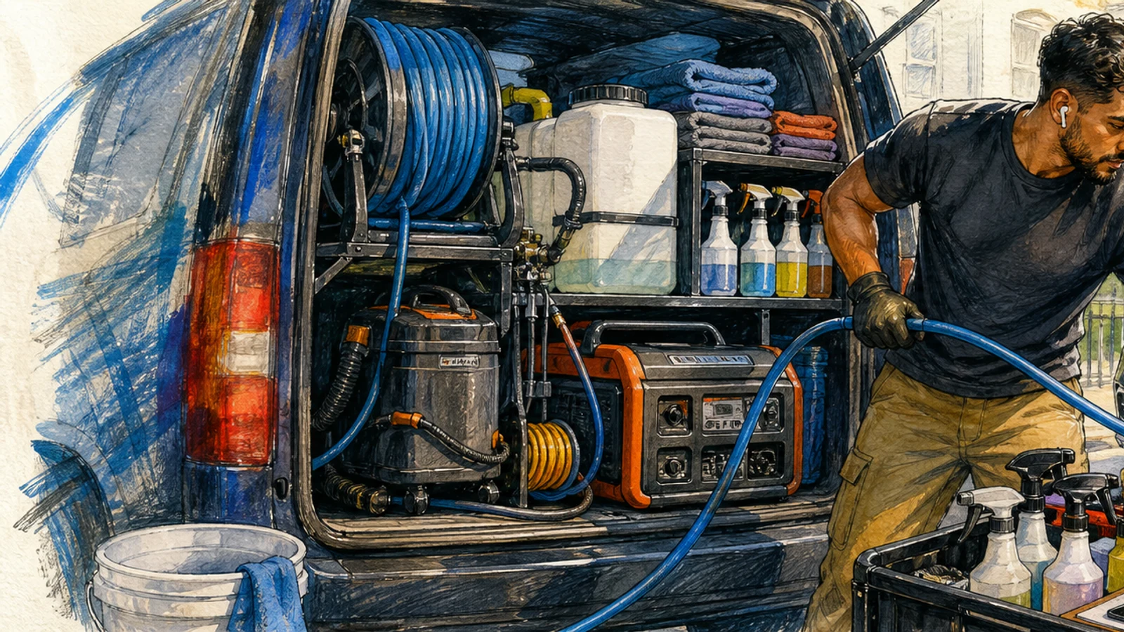 Start a mobile auto detailing business