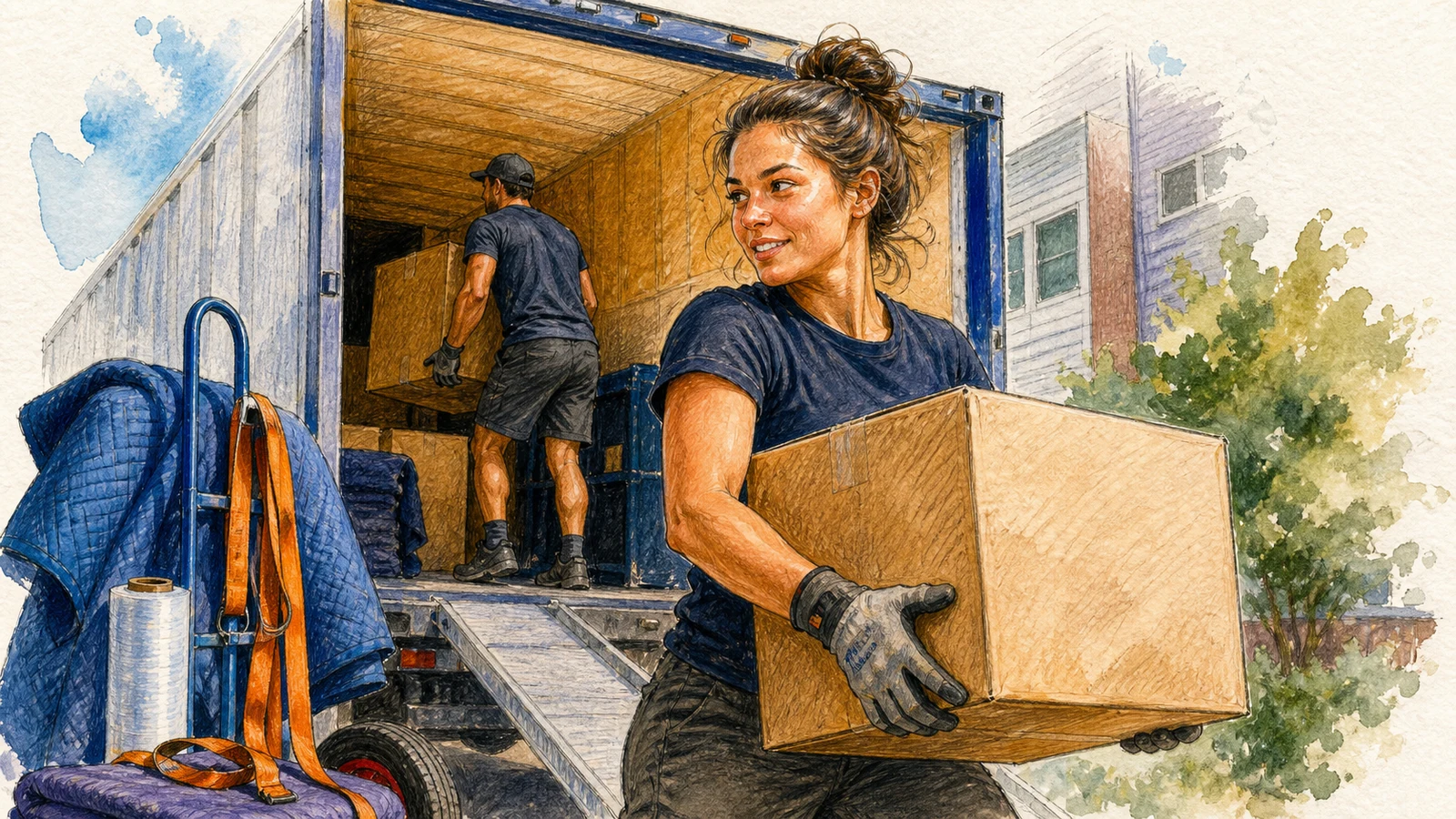 Start a moving labor service