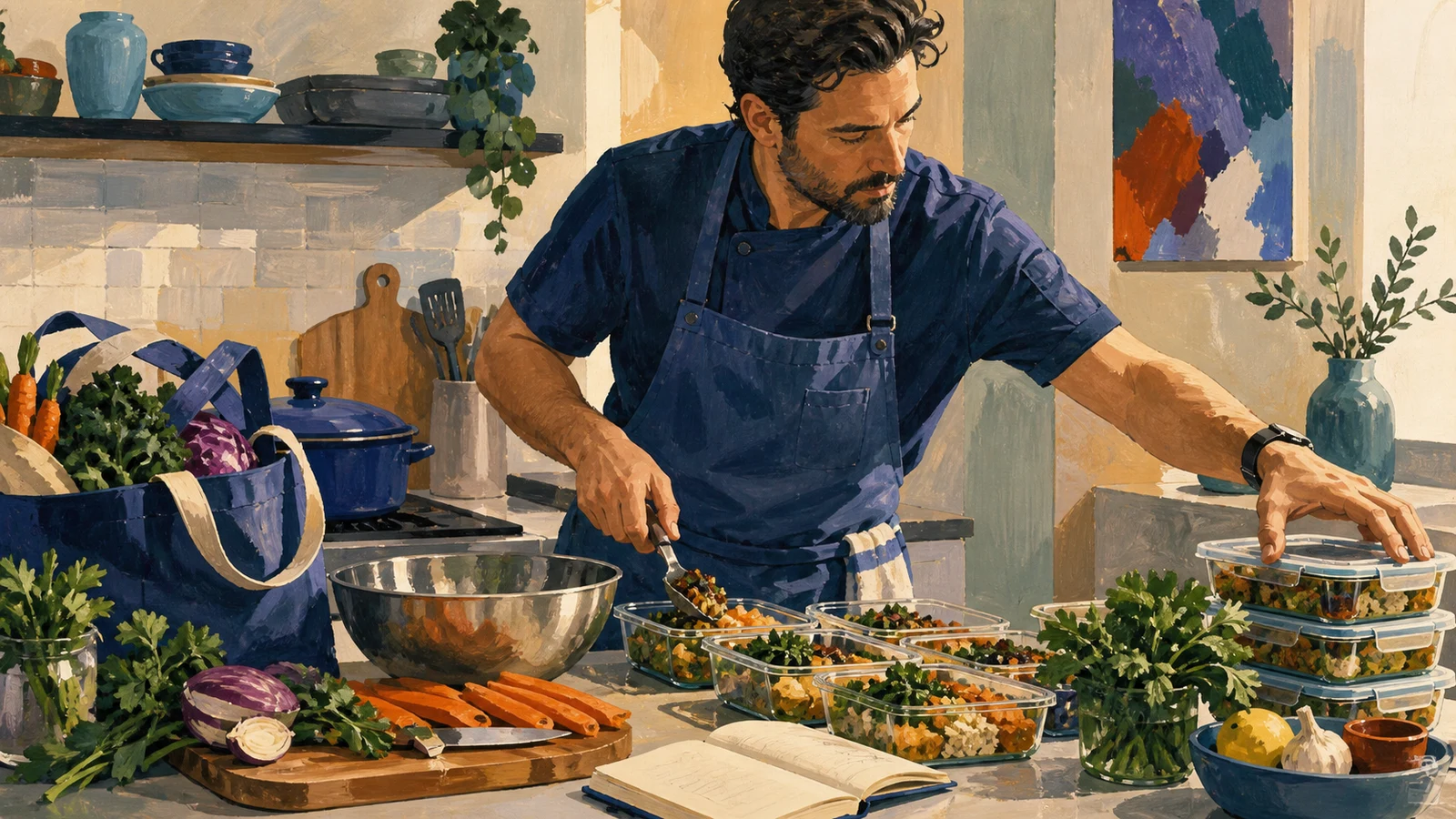 Start a personal chef business cooking in clients' kitchens