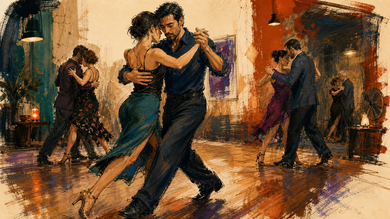 Tango argentino de la zero: primul an de la primul pas până la milongă