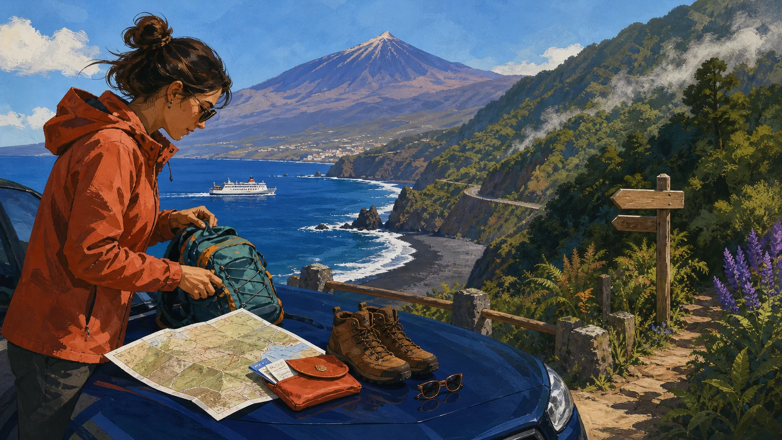 Tenerife și La Gomera în 9 zile: Teide, păduri de laurisilva și plaje negre