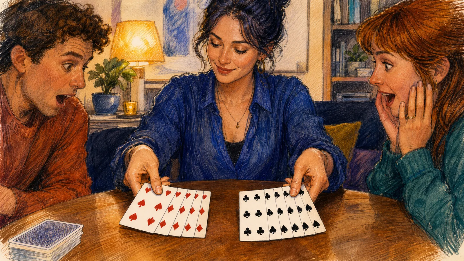 Învață un truc de mentalism cu cărți de joc care impresionează
