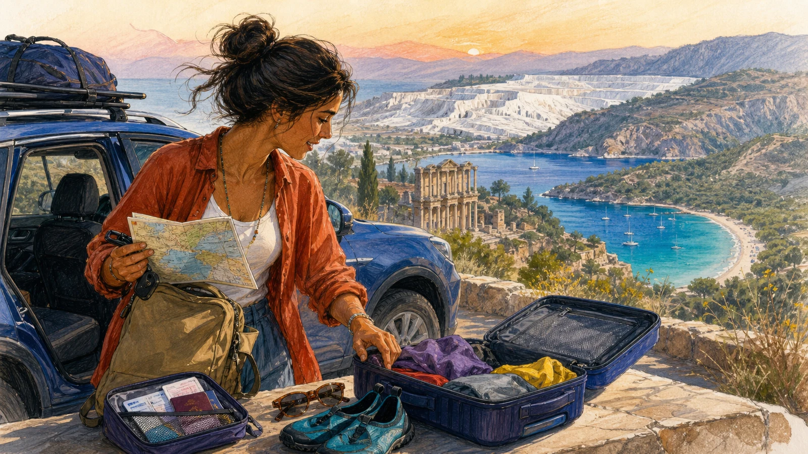 Coasta egeeană a Turciei în 10 zile: Bodrum, Efes, Pamukkale, Fethiye și Ölüdeniz