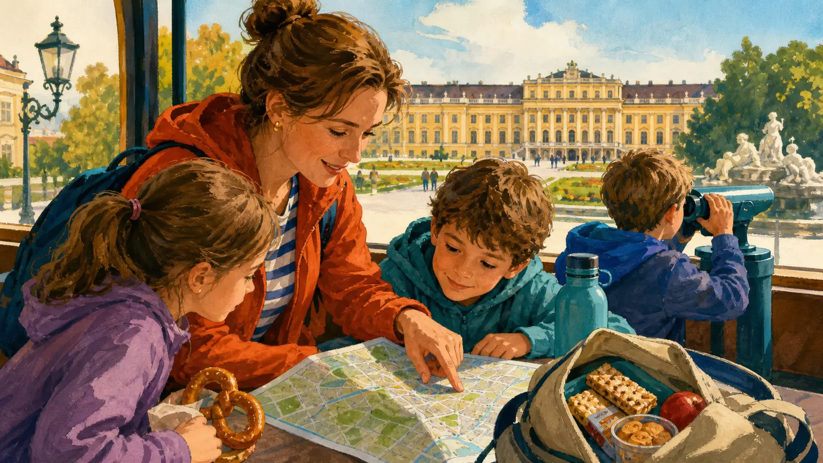 Viena imperială pentru familii cu copii: itinerariu de 3 zile fără conflicte