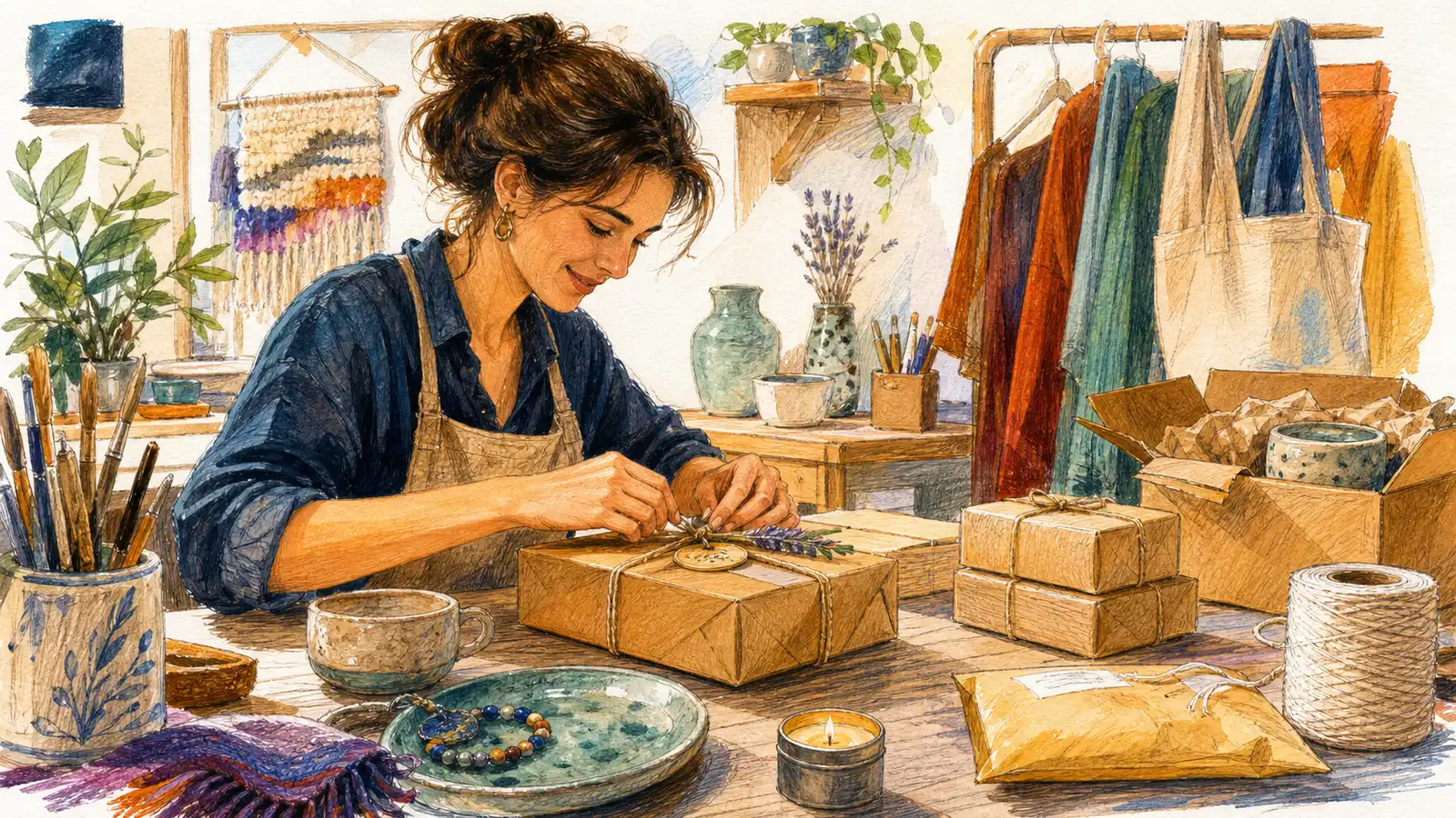 Vinde handmade pe Etsy din România — de la produs la prima vânzare