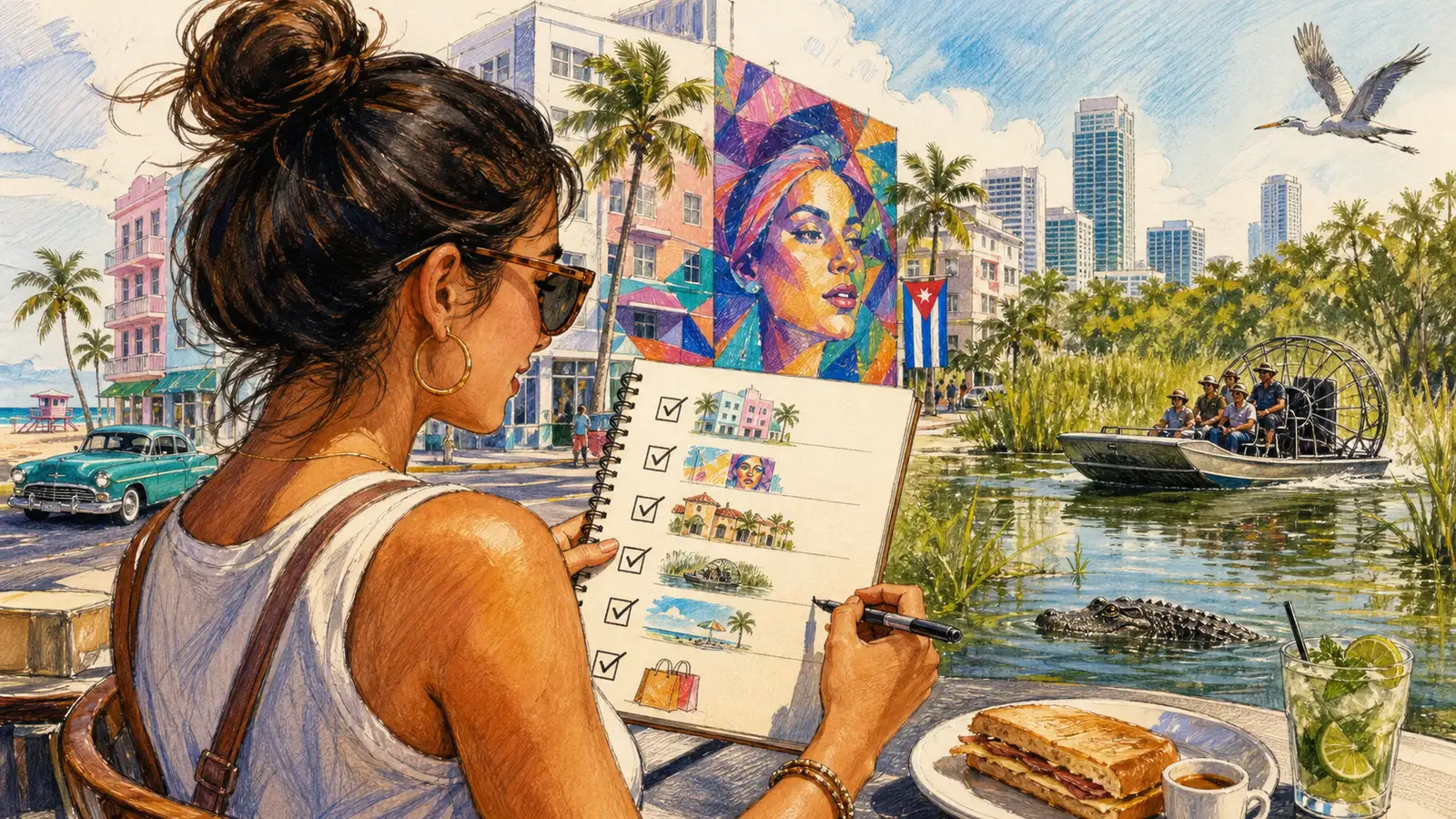 Miami în 6 zile: plaje, artă stradală, mâncare cubaneză și Everglades