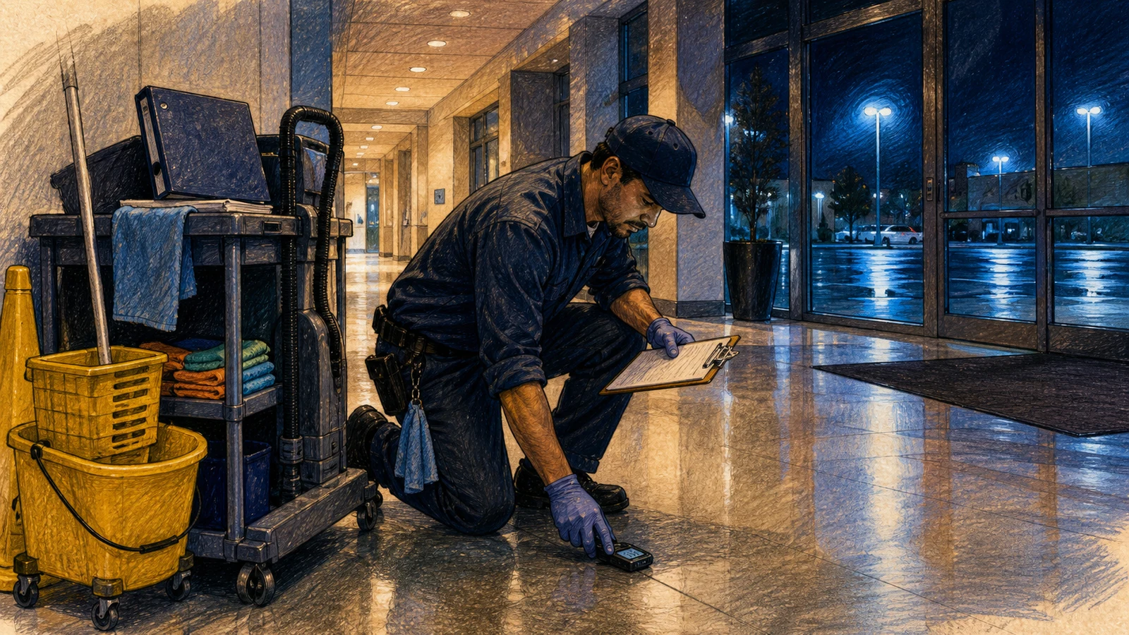 Start a commercial janitorial business and win your first contracts